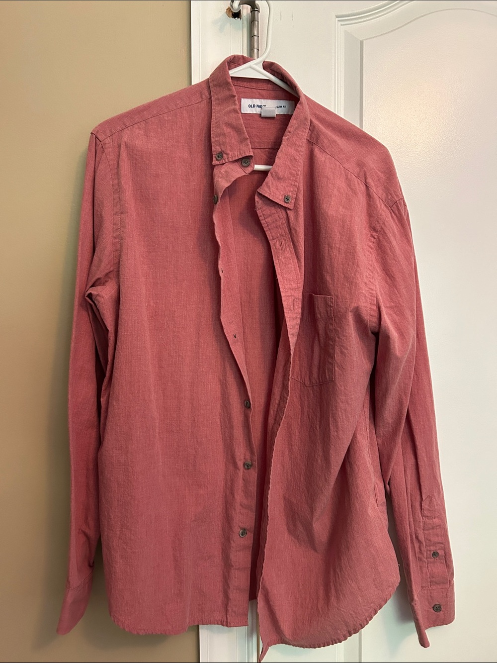 Old Navy Men's Rose Button-Up Shirt